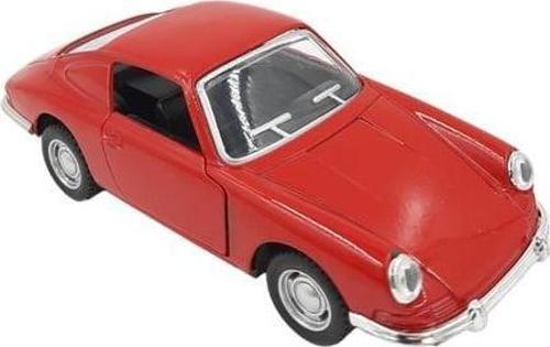 Nostaljik Klasik Metal Çek Bırak Araba Kırmızı Kapılar Açılır ( 1/36 Ölçek ) Mod:5