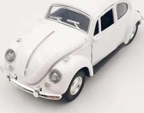 Nostaljik Metal Çek Bırak Araba Beyaz