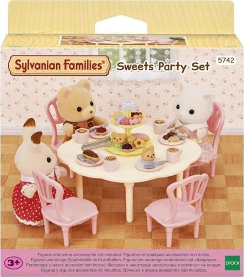 Nessiworld 5742 Sylvanian Families Tatlı Partisi Oyun Seti (figürler dahil değildir) +4 yaş