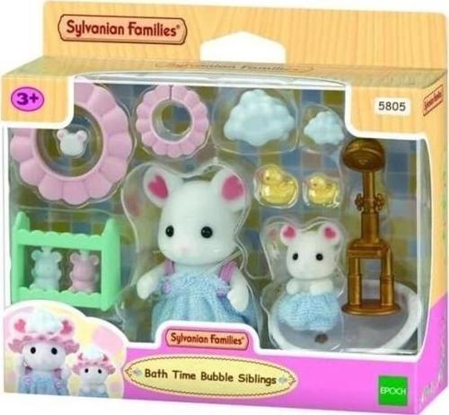 Nessiworld 5805 Sylvanian Families Kardeşler Banyo Zamanı Seti +3 yaş