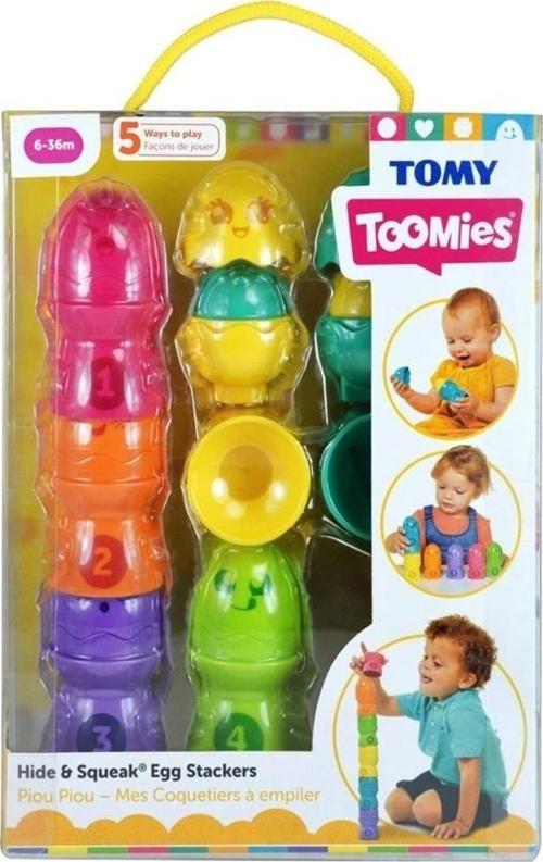 73083 Tomy - Saklambaçlı Yumurta Kule Seti 6-36 ay