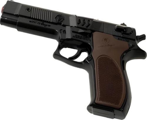 Nessiworld Metal Oyuncak Tabanca Siyah Seri 23