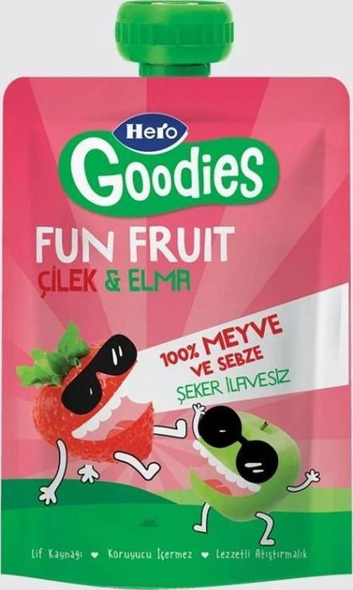 Nessiworld Hero Goodies Çilek Elma Havuç 100 Gr
