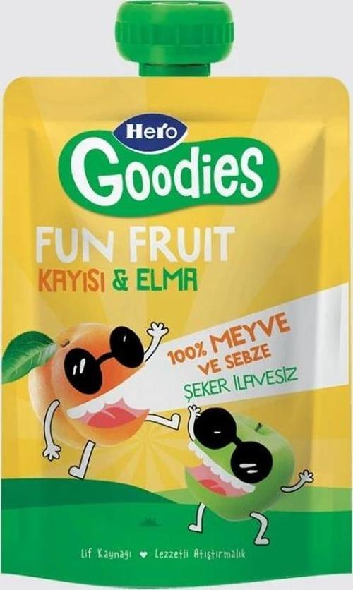 Nessiworld Hero Goodies Kayısı Elma Havuç 100 Gr