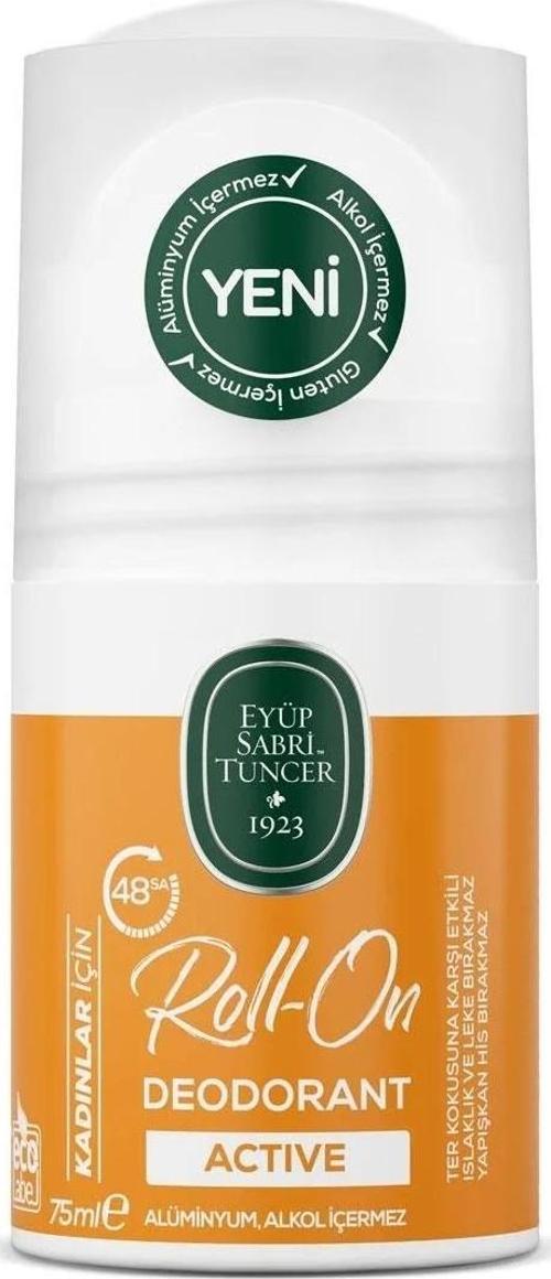 Nessiworld Eyüp Sabri Tuncer Kadın Roll On Deodorant 75 ml Active