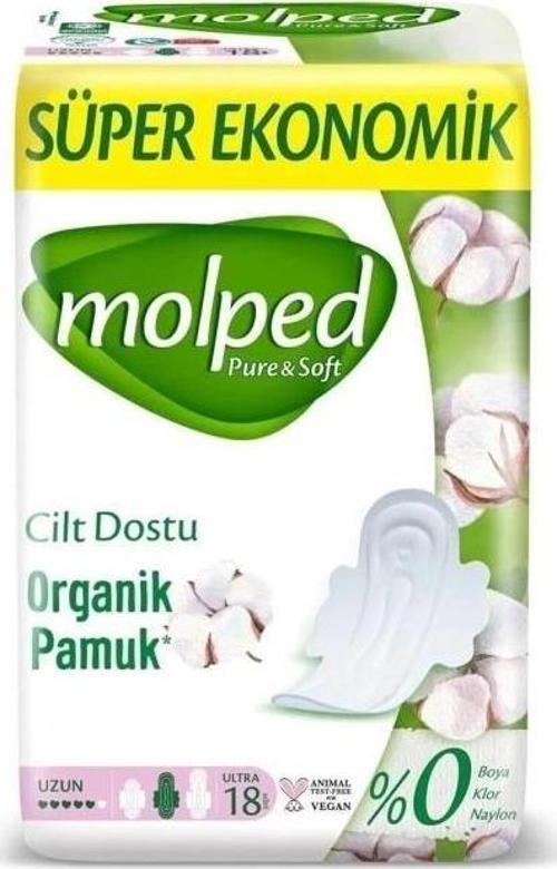 Nessiworld Molped Pure&Soft Ped Uzun Süper Eko 18 Adet