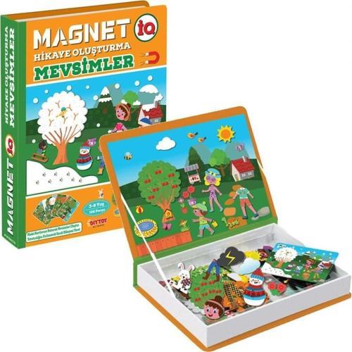 1505 DıyToy, Magnet Hikaye Oluşturma - Mevsimler / +3 yaş