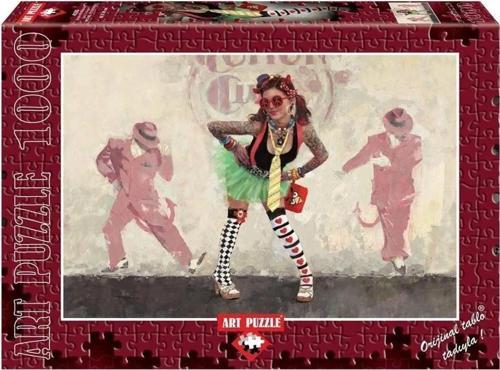 4355 Art Puzzle Şeytan Mı? Melek Mi? 1000 Parça Puzzle