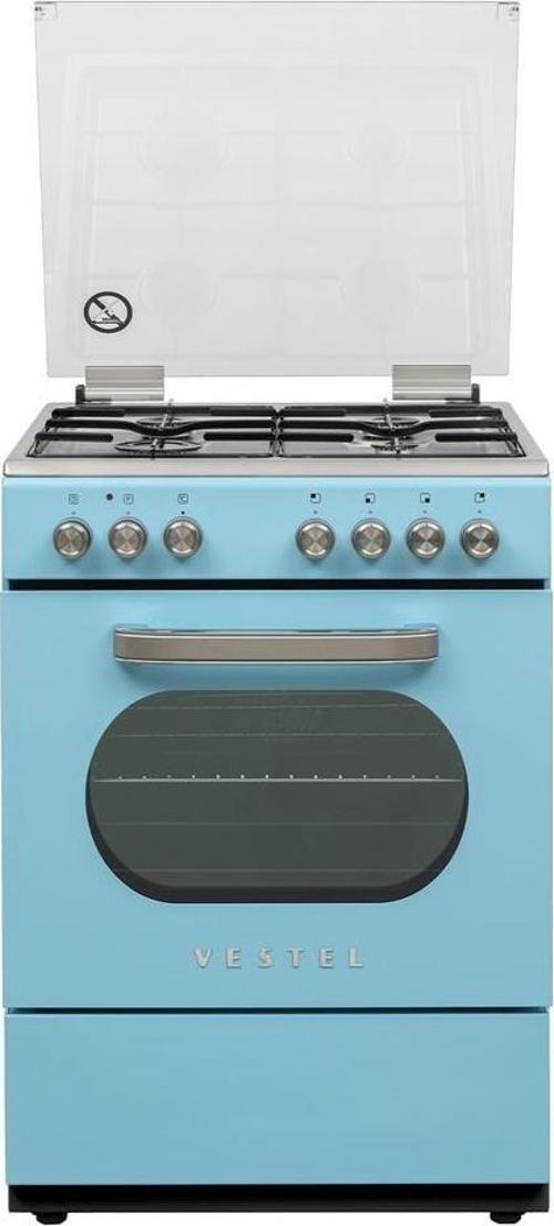 SF 8400 DG Retro Düş Mavisi Solo Fırın