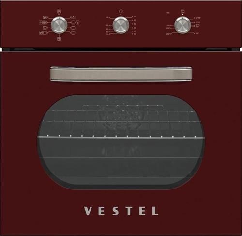 AF-6682 Retro Bordo Ankastre Fırın