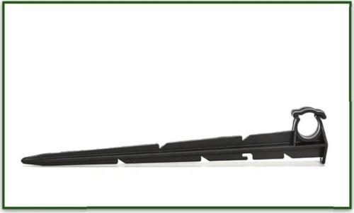 Mgf 20 Adet X Klipsli 26cm. Damla Sulama Kazığı Parçası Aparatı Damlama Borusu Hortumu