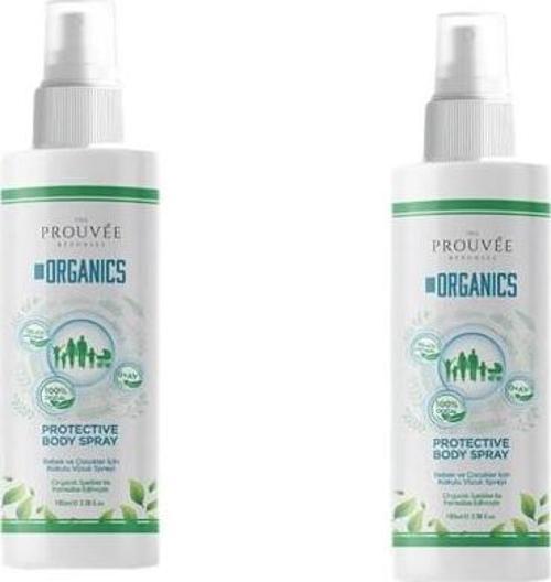 2'li The Prouvée Organics Doğal ve Organik Sivrisinek Kovucu Sprey 0+ Ay 100 ml copy3331786