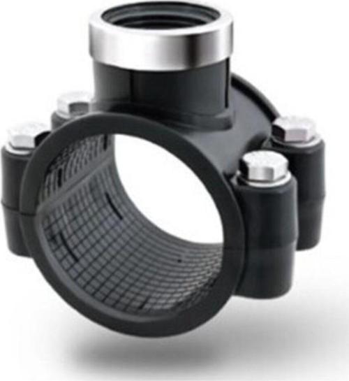 Pimtaş 5 Adet 32mm x 1/2'' (Yarım Parmak) Civatalı Priz Kolye  Hırsız Kelepçe Boru Çıkış Alma