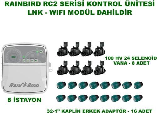Rc2-8 İstasyon İç Mekan Kontrol Ünitesi 100 HV Selenoid Vanalı Set