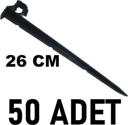 Mgf 50 Adet X Klipsli 26cm. 16-20mm. Damla Sulama Kazığı Parçası Aparatı Damlama Borusu Hortumu