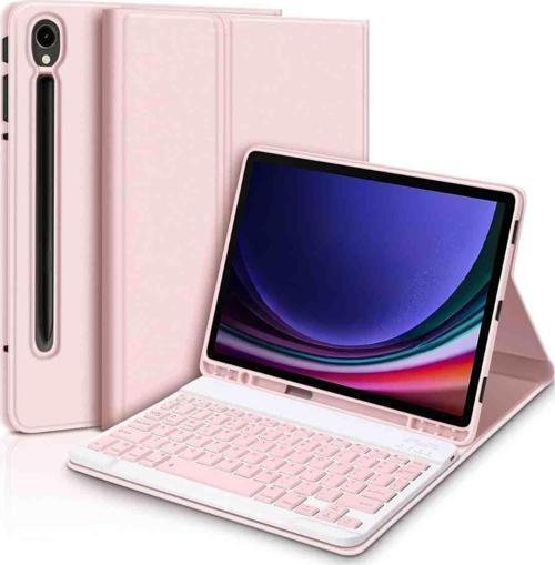 Galaxy Tab S10 FE Uyumlu 10.9" Klavyeli Tablet Kılıfı