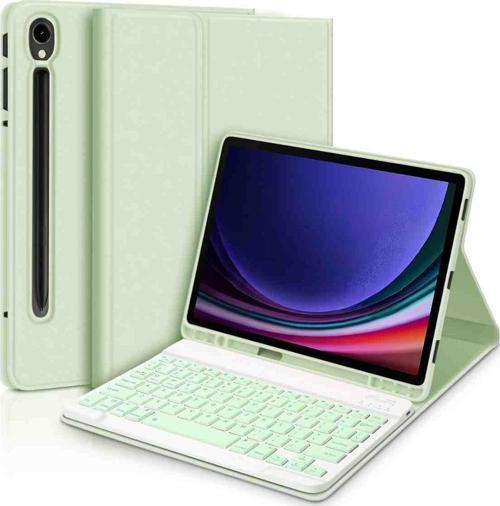 Galaxy Tab S10 FE Uyumlu 10.9" Klavyeli Tablet Kılıfı