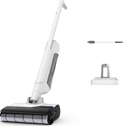 X-Clean 10 Islak Sert Zemin Temizleyici Kendini Temizleyen & Kurutan Dikey Süpürge (İlave Rulo Dahil)