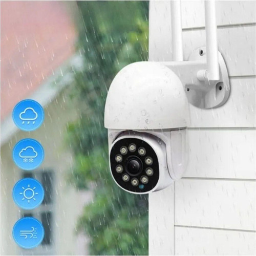 Int- Cmr-13 Kablosuz 360° Hd Sesli Su Geçirmez Wifi Smart Kamera Dış Mekan Kamerası