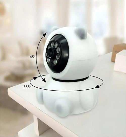 Blue İnter Int- cmr 22 Ev Ofis Bebek İzleme Panda 360° 1080P Ip Güvenlik Kamerası