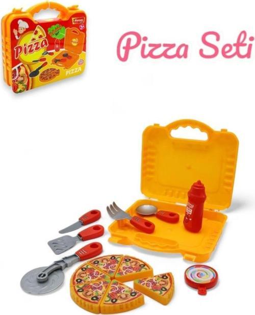 Toys Küçük Çantalı Pizza Seti ERN-814
