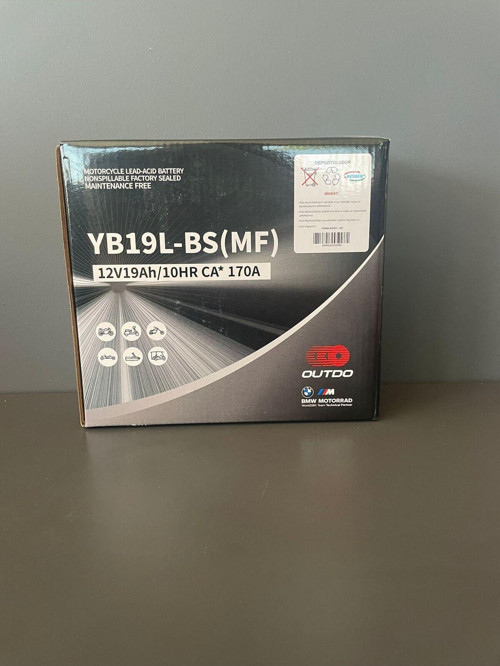 Yb19L-Bs(Mf) 12V 19Ah 170A Motosiklet Aküsü – Bmw Partneri