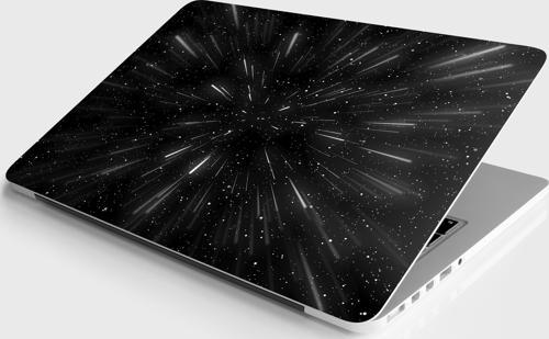 Laptop Sticker Notebook Pc Kaplama Etiketi Hiper Uzay