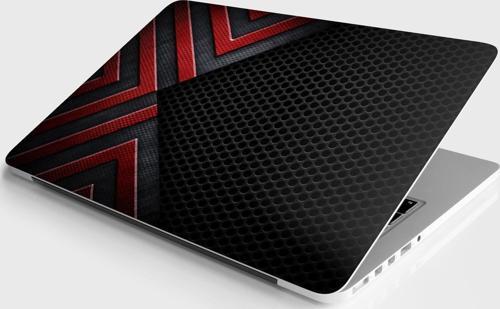 Laptop Sticker Notebook Pc Kaplama Etiketi Karbon Desen