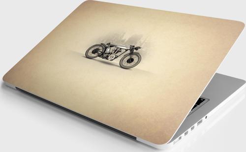 Laptop Sticker Notebook Pc Kaplama Etiketi Motor