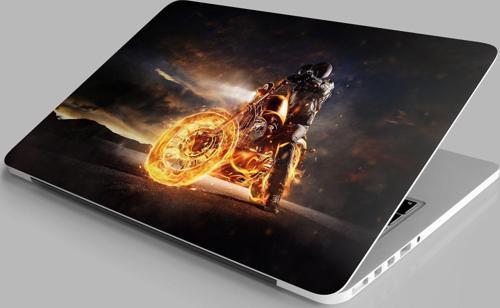 Laptop Sticker Notebook Pc Kaplama Etiketi Motorsiklet