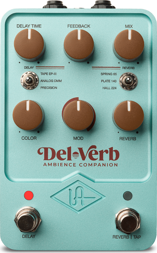 UAFX Del-Verb Ambience Companion - Vintage'den Günümüze Reverb ve Delay Pedalı