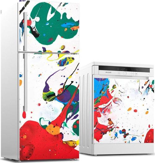 Buzdolabı ve Bulaşık Makinası Beyaz Eşya Sticker Kaplama Boyama