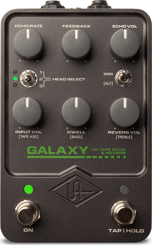 UAFX Galaxy '74 Tape Echo & Reverb - Analog Zaman ve Uzay Efekt Pedalı