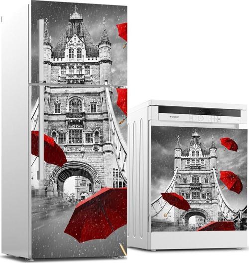 Buzdolabı ve Bulaşık Makinası Beyaz Eşya Sticker Kaplama England