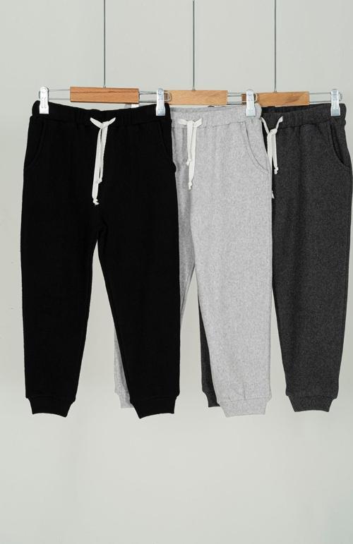 3'lü Cepli Siyah Gri Antrasit Erkek Çocuk Jogger Set