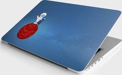 Laptop Sticker Notebook Pc Kaplama Etiketi Astronot 2
