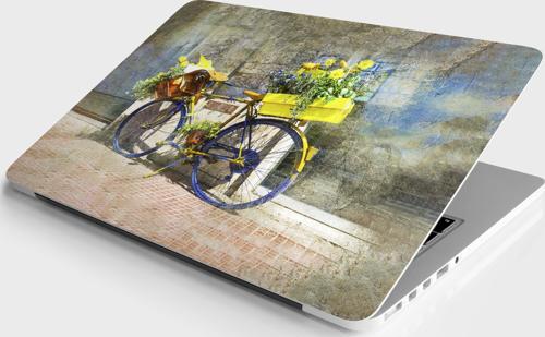 Laptop Sticker Notebook Pc Kaplama Etiketi Bike