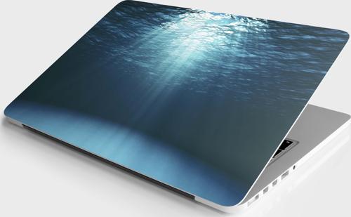 Laptop Sticker Notebook Pc Kaplama Etiketi Su Altı