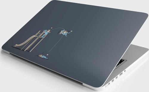 Laptop Sticker Notebook Pc Kaplama Etiketi Super Man