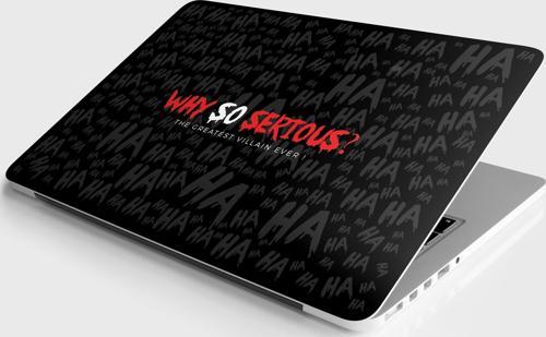 Laptop Sticker Notebook Pc Kaplama Etiketi Why So Serious