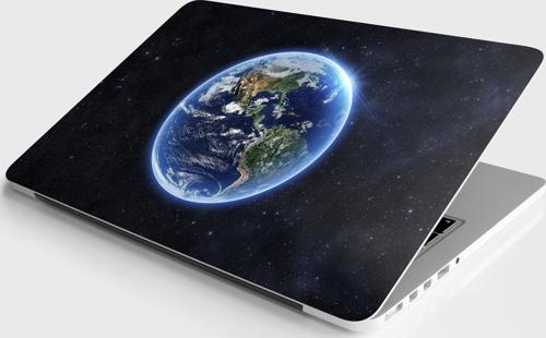Laptop Sticker Notebook Pc Kaplama Etiketi Dünya