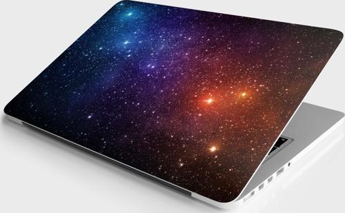 Laptop Sticker Notebook Pc Kaplama Etiketi Galaksi
