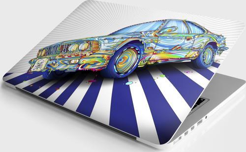 Laptop Sticker Notebook Pc Kaplama Etiketi Graffiti Araba
