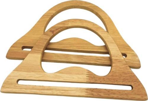 20x12  cm  Ham Ahşap  Renk İthal Ahşap Çanta Sapı