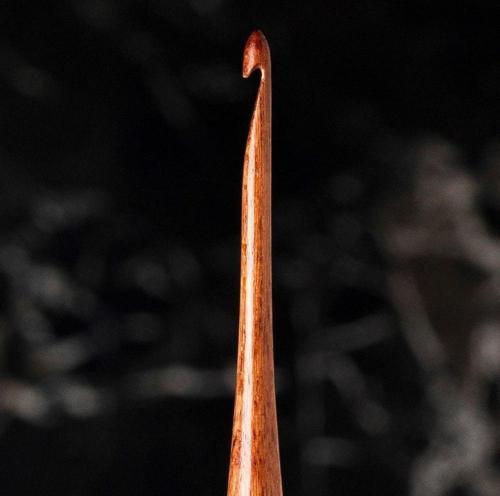 Büro Ev Ofis Hobi Dikiş Atölyesi için 15,5CM 2.5MM Ahşap Yün Tığ