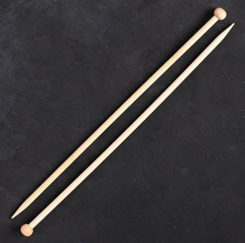 Büro Ev Ofis Hobi Dikiş Atölyesi için 35CM 7MM Bambu Örgü Şişi