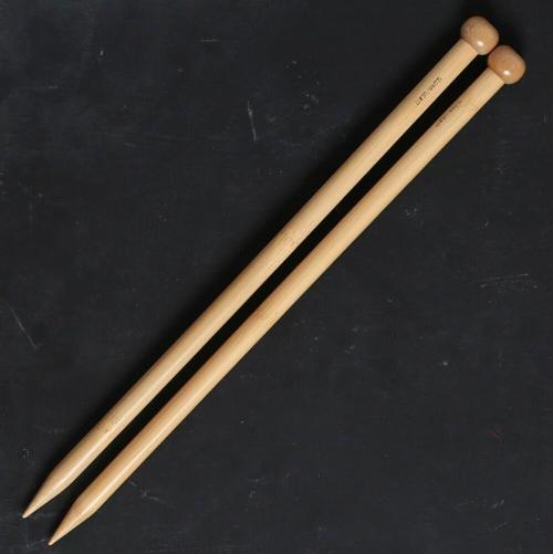Büro Ev Ofis Hobi Dikiş Atölyesi için 35CM 12MM Bambu Örgü Şişi