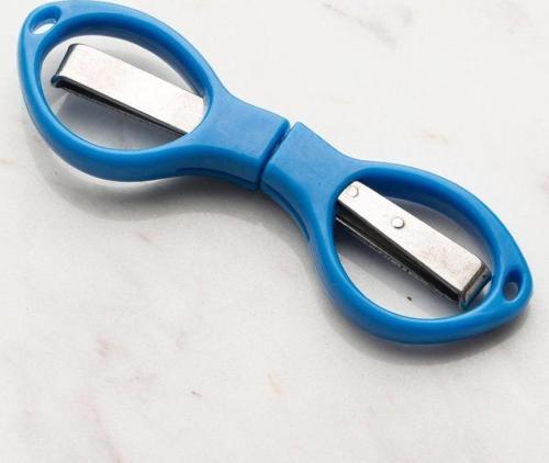 Büro Ev Ofis Hediyesi için Mavi Gözlük Stil Mini Makas