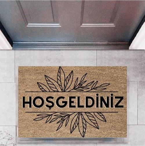 Büro Ev Ofis Dekoru için Dijital Baskı Kapı Önü Paspas Hoşgeldiniz Biçim