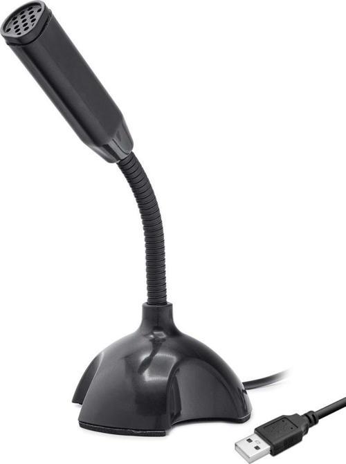 Büro Ev Ofis Hediyesi için Siyah Usb Bağlantılı  Bilgisayar Mikrofonu